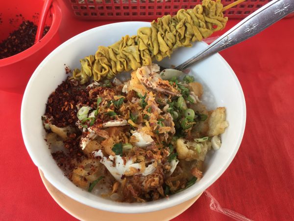 Bubur ayam enak di Bekasi