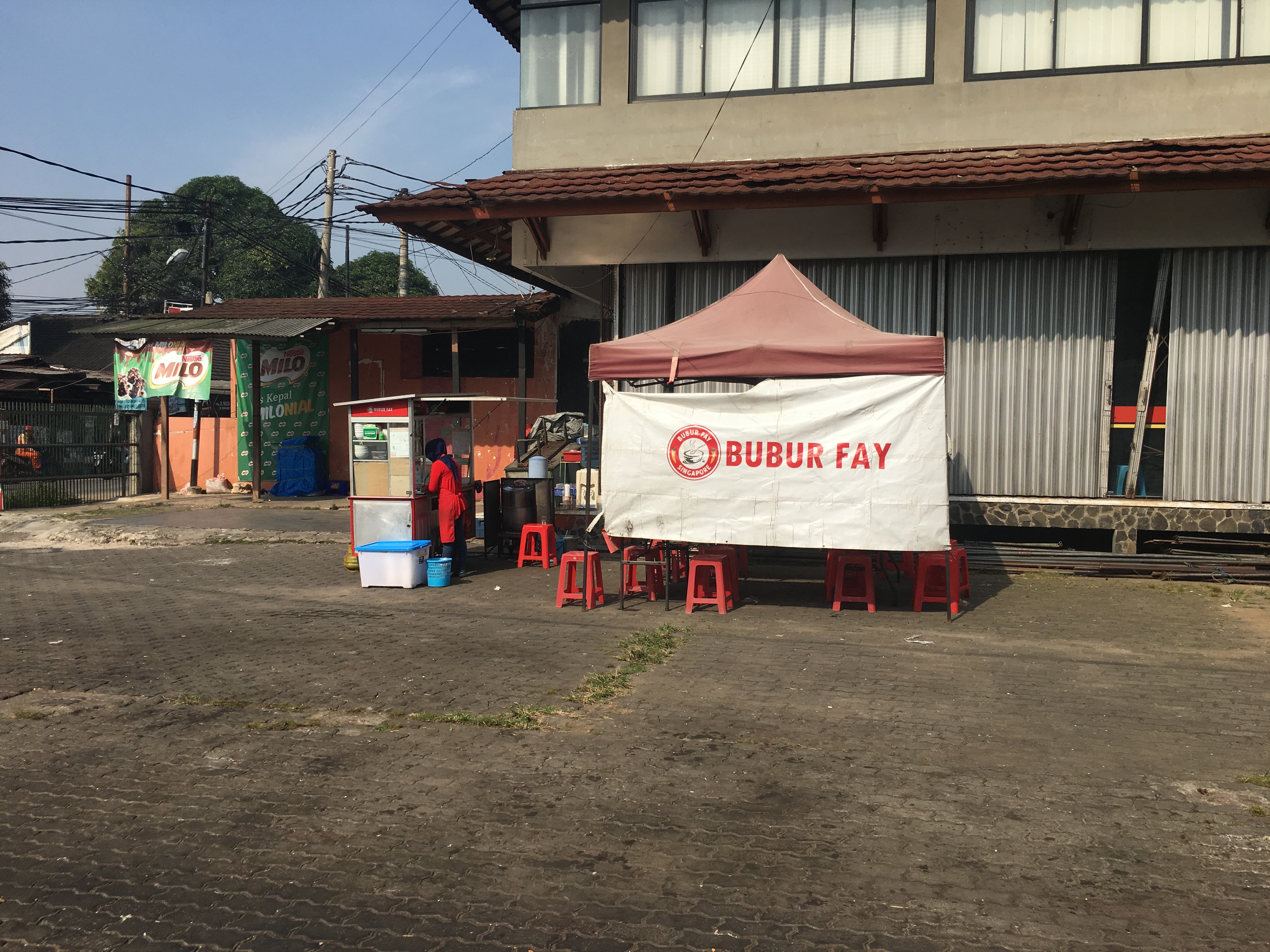 Bubur ayam enak di Bekasi