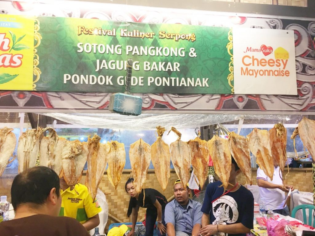 Festival kuliner serpong tahun 2018 bertema pesona bumi Borneo