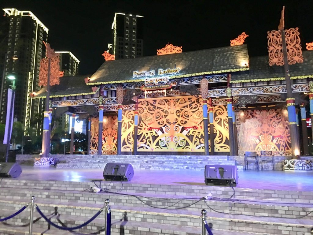 Festival kuliner serpong 2018 bertema pesona bumi Borneo